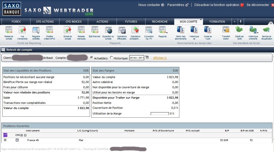 zetrader solde saxo banque 20 novembre 2011