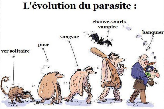 evolution historique parasite au banquier